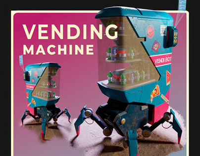 Sci-Fi Vending Machine