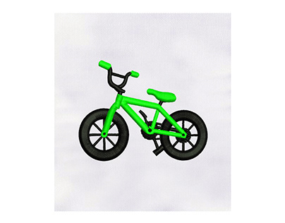 Bicycle Embroidery Designs
