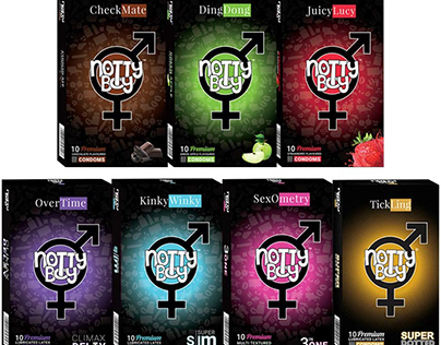 NottyBoy Bulk Variety Condom Pack: Pack Of 500