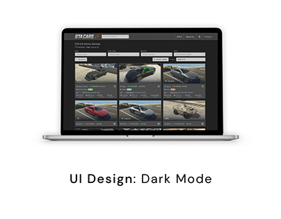 UI Design: Dark Mode