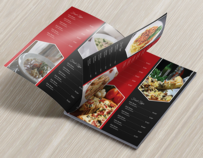 Elegant Restaurant Menu & Business Card