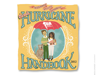 Hurricane Handbook vector illustrations