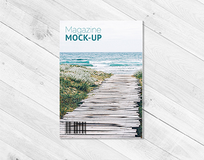 A4 Magazine Mock-up