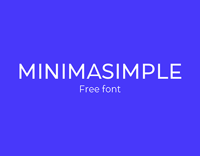 Minimasimple Free Font