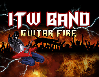 ITW Band Guitar Fire