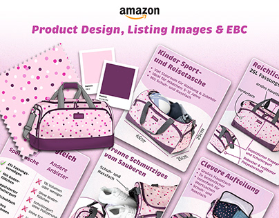 Amazon Product Listing with Product Sketch