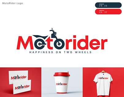 Motorider Logo | Bike Logo | Motorcycle Visual Identity