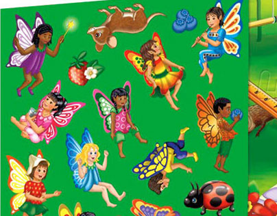 Fairy Friends Magnet Toy Playboard