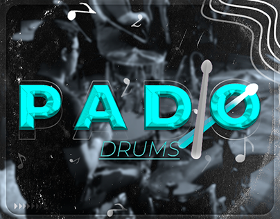 Pado Drums | Typograph Intro