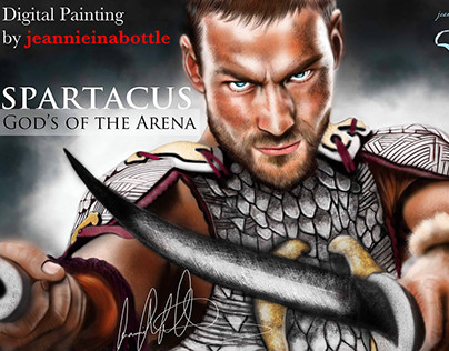 Spartacus Digital Painting