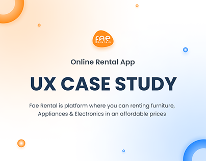Fae Rentals - Ux Case Study
