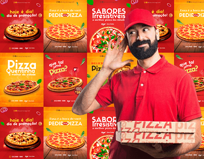 Social Media Nesse jogo você sempre ganha Pizzaria Social Media