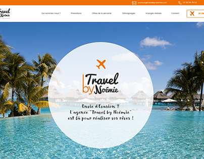 Web Design - Agence de voyage