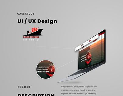 UI/UX Design for CargoExpress Website