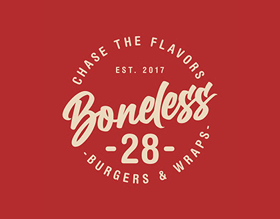 Boneless28 Food Kiosk Rebrand