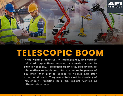 Telescopic Boom | AFI Rentals
