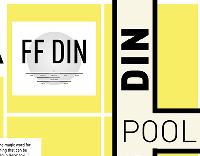 Tipografía FF DIN - Albert-Jan Pool