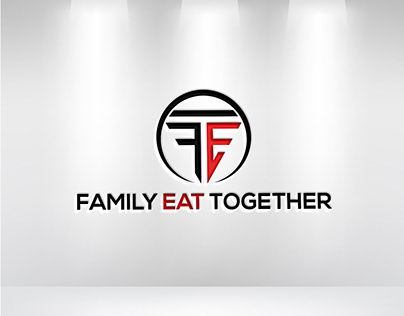 Family Eat Together Logo Design