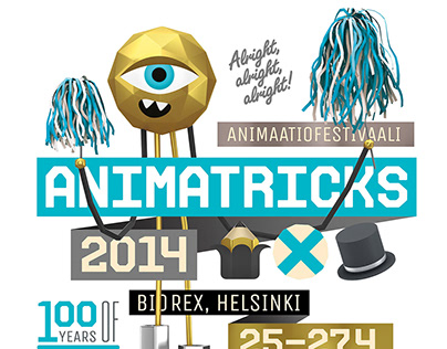 Animatricks 2014 Festival Identity