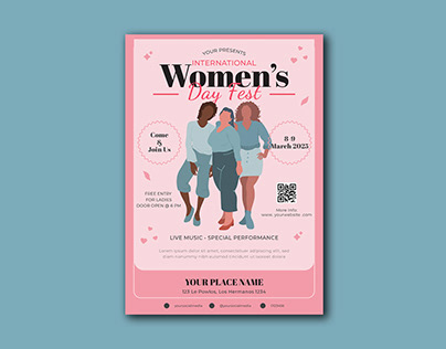 Celebrating Women’s Day Poster