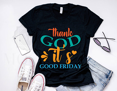 Thank god its good friday t- shirt design