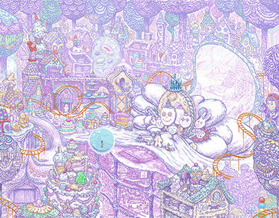 Princess Moonpie Digital Sketch