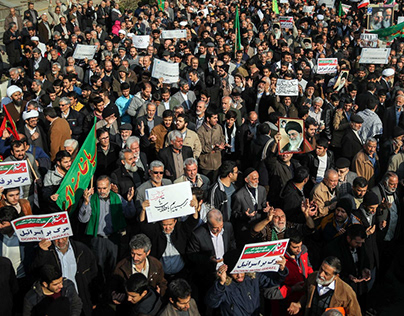 Iranian GreenWave demonstration, The Hague, 2013