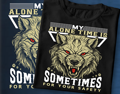 Wolf T-shirt Design