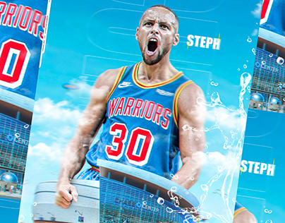 Steph Curry - Poster Graphic