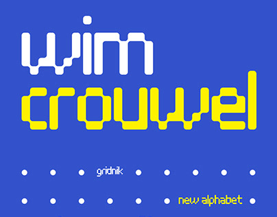Wim Crouwel Animated Poster Project