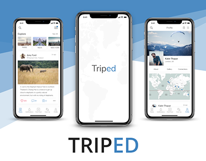 TRIPED IOS (A Social Network for Travelers)