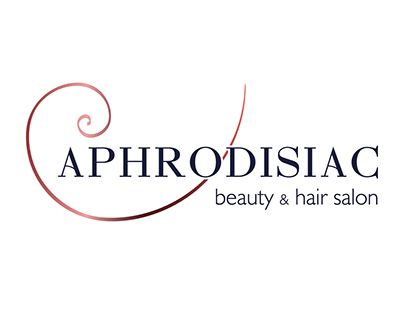 APHRODISIAC beauty salon logo