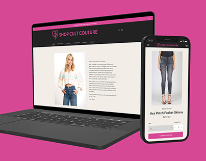 Shop Cult Couture - eCommerce Website