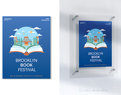 Brooklyn Book Festival Flyer Design