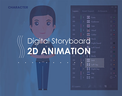 Digital Storyboard 2D Animation