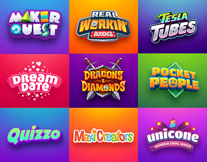 Toys and Games Logo Collection