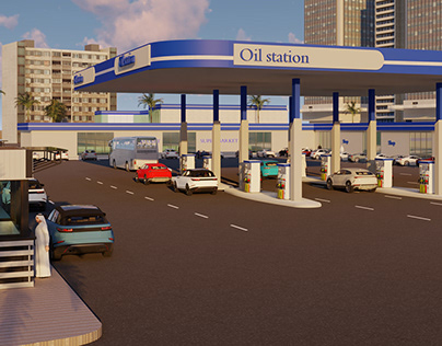 oil station