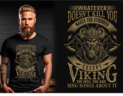 Viking warrior t-shirt, Viking axe t-shirt