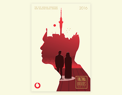 Vodafone New Zealand Music Awards 2016 (concept)
