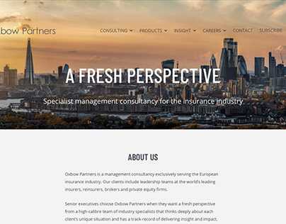 Oxbow Partners website