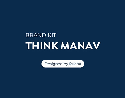 Brand Kit for Think Manav (Eduaction Centre in India)