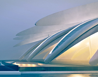 Calatrava's UAE Pavillion