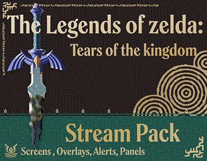 Project thumbnail - The Legends of zelda: Tears of the kingdom Stream Pack