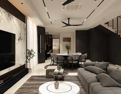 Project thumbnail - Residential | Obsidian Opulence, Setia Alam (Interior)