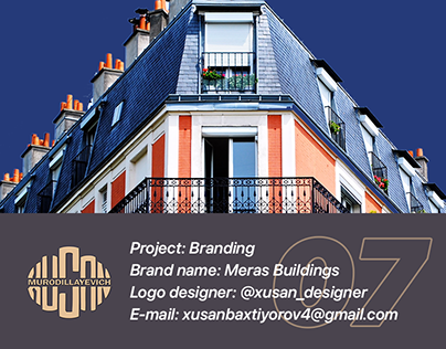 "Meras Building" qurulish kompaniyasi uchun logo