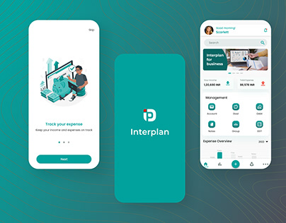 UX UI Portfolio | Interplan Mobile App
