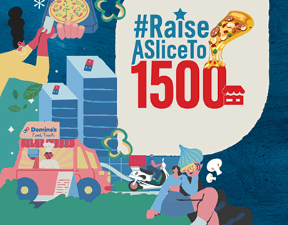 Raise A Slice To 1500 | A Domino's Campaign
