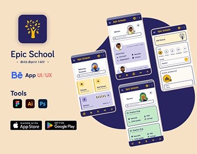 Epic School - School Management App