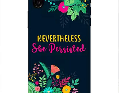 Nevertheless She Persisted Mobile Cover