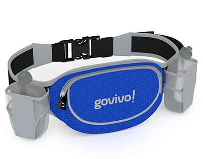 (3D Render) Govivo - Running Hydration Belt
